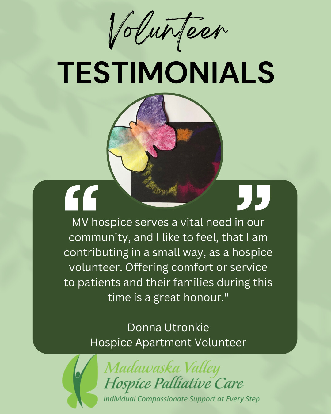 Volunteer Testimonials